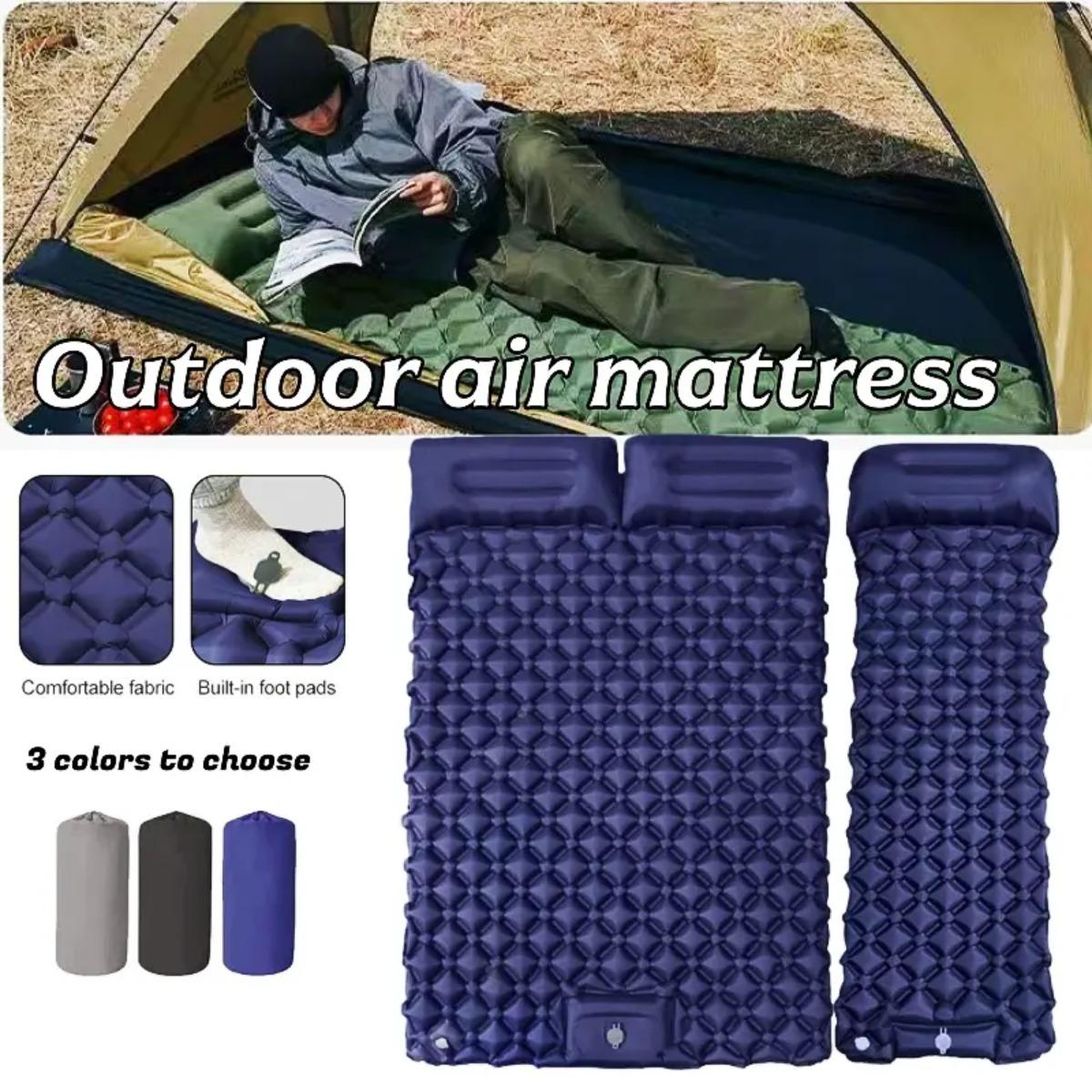 Single & Double Inflatable Air - Outdoor Camping Mat Waterproof 리뷰 및 가격