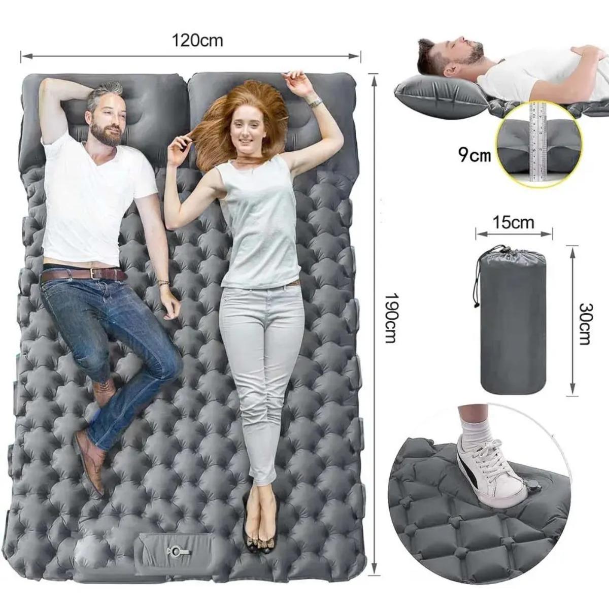 Single & Double Inflatable Air - Outdoor Camping Mat Waterproof 리뷰 및 가격
