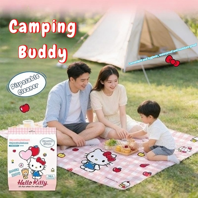 Sanrio Kawaii Hello Kitty Wate - Outdoor Camping Mat Waterproof 리뷰 및 가격