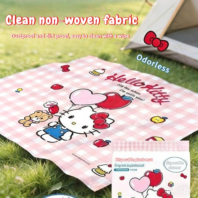 Sanrio Kawaii Hello Kitty Wate - Outdoor Camping Mat Waterproof 리뷰 및 가격