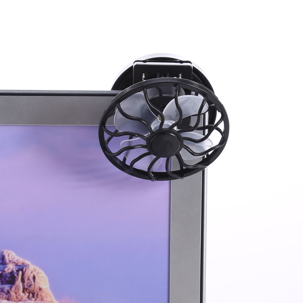 Mini Clip-on Solar Energy Fan  - Outdoor Camping Ventilator 리뷰 및 가격