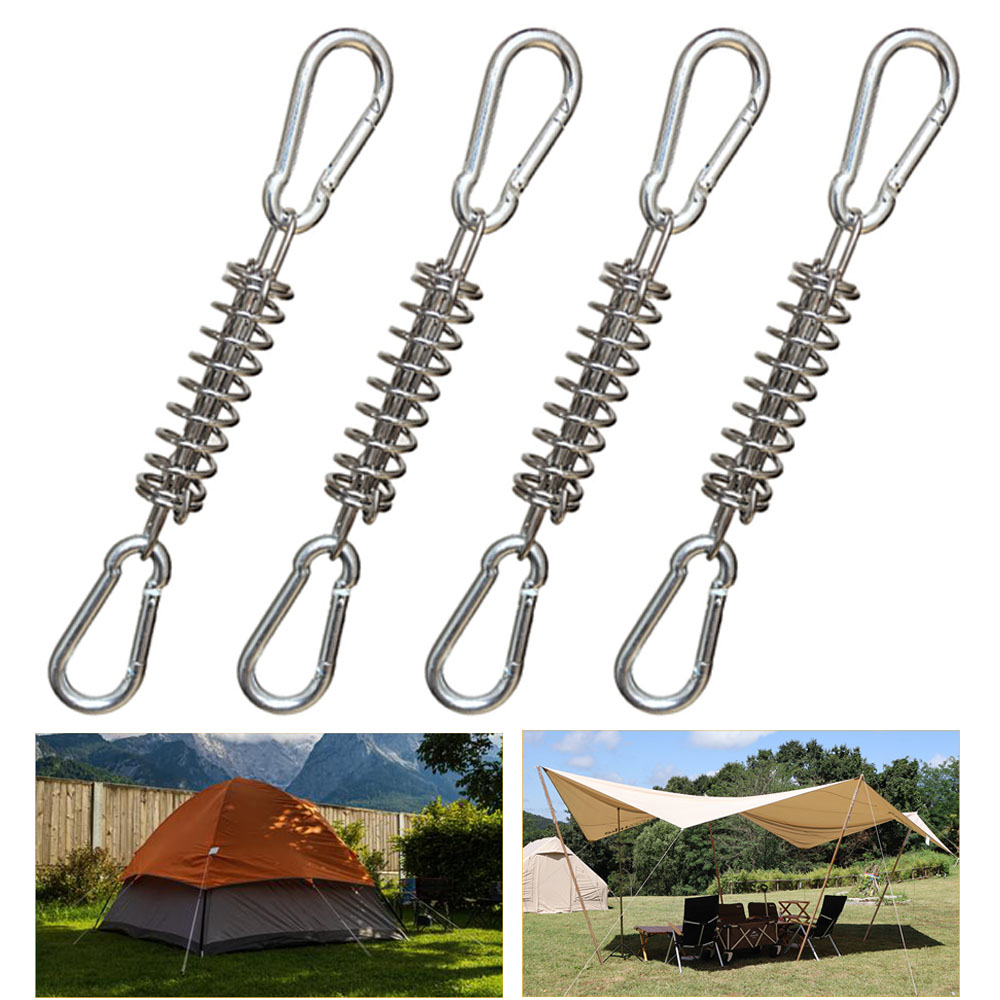 4Pcs Tent Wind Rope Spring Buc - Outdoor Camping Decke 리뷰 및 가격