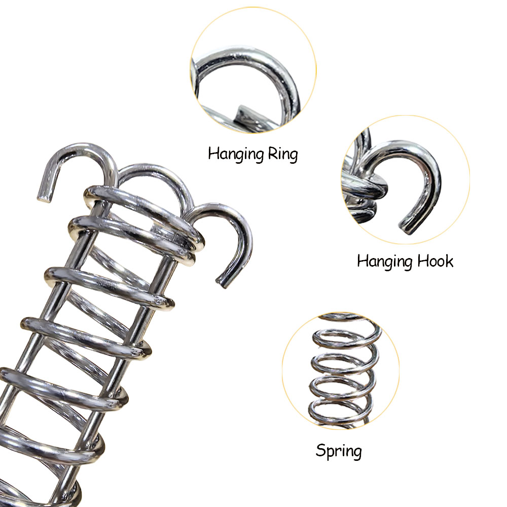 4Pcs Tent Wind Rope Spring Buc - Outdoor Camping Decke 리뷰 및 가격