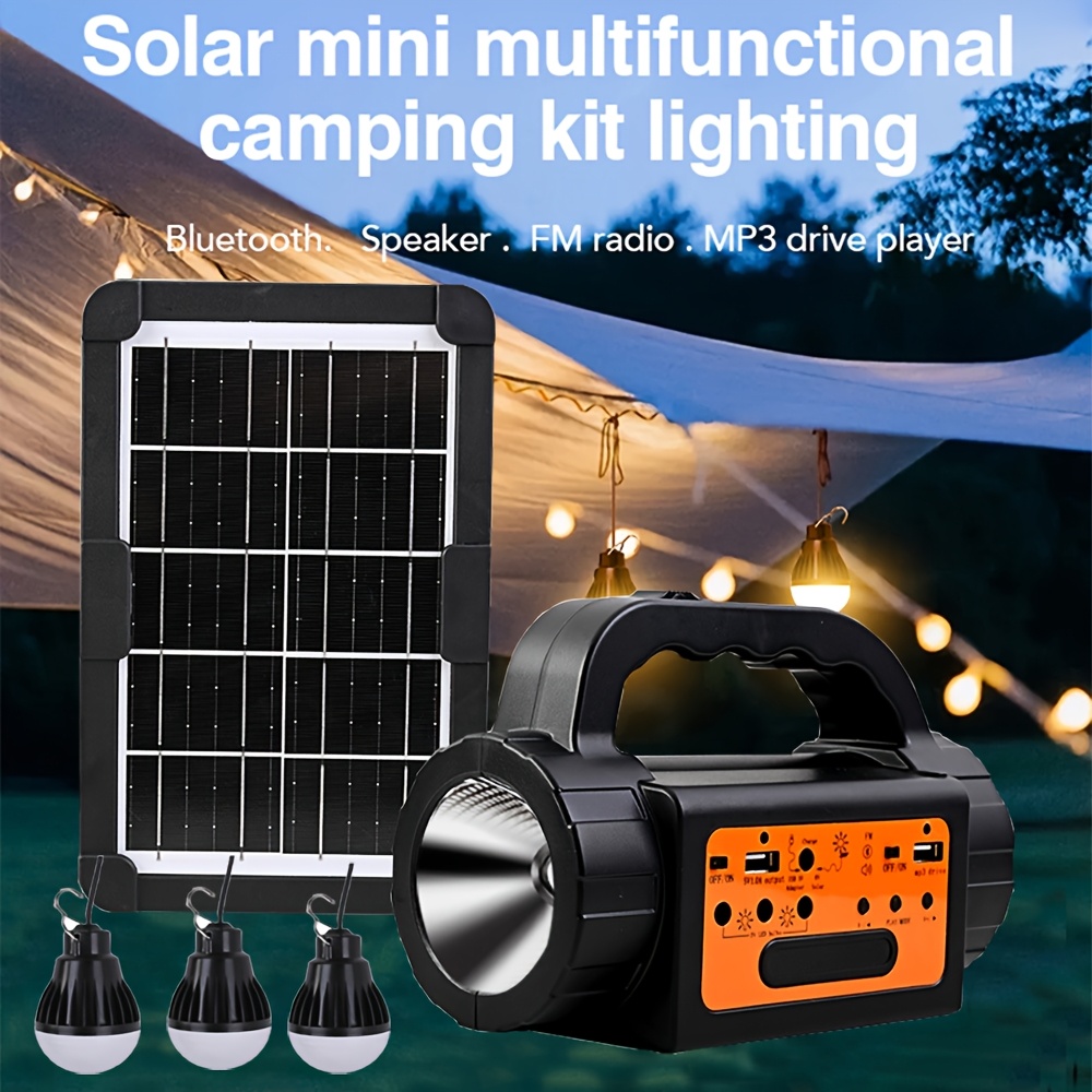 Solar Rechargeable Camping Lig - Outdoor Camping Light Portable 리뷰 및 가격