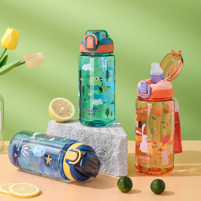 600ml Cartoon Animal Water Bot - Outdoor Camping Water Jug 리뷰 및 가격