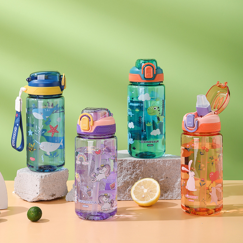 600ml Cartoon Animal Water Bot - Outdoor Camping Water Jug 리뷰 및 가격