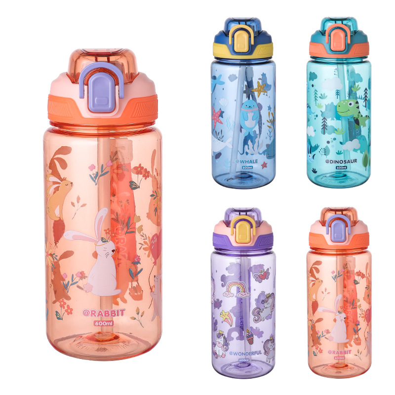 600ml Cartoon Animal Water Bot - Outdoor Camping Water Jug 리뷰 및 가격