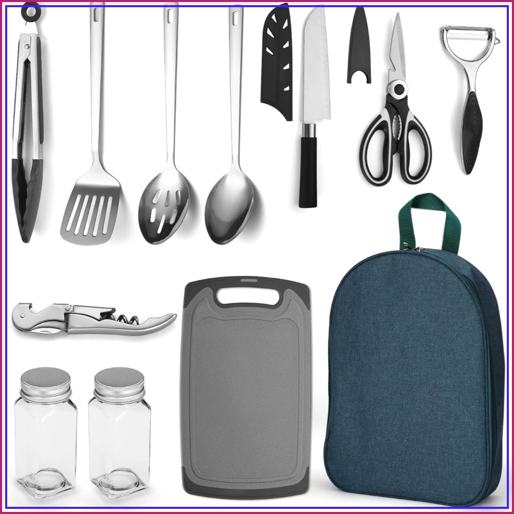 Camping Cooking Utensil Set 10 - Camp Utensil Set 리뷰 및 가격