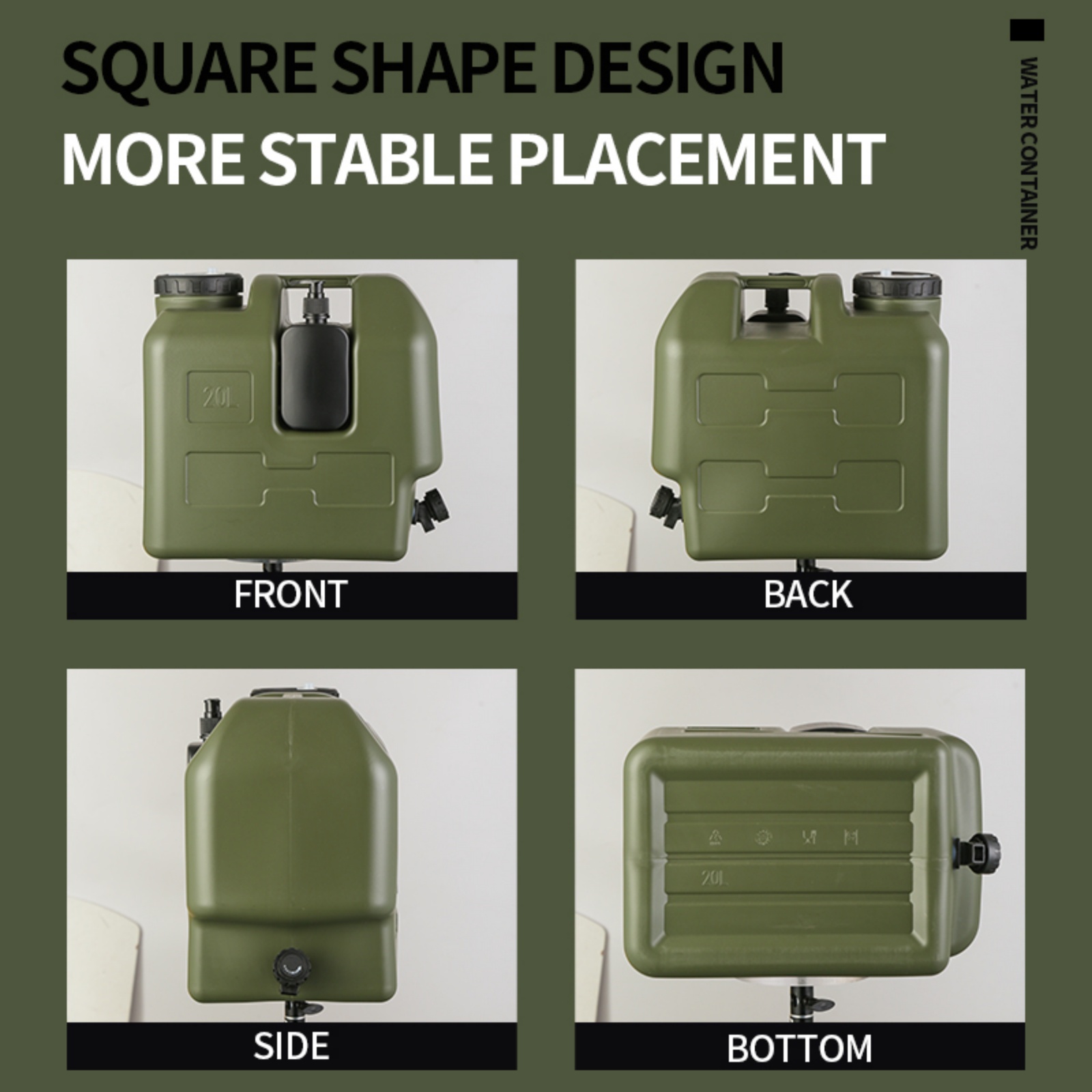 15/20L Portable Camping Water  - Outdoor Camping Water Jug 리뷰 및 가격