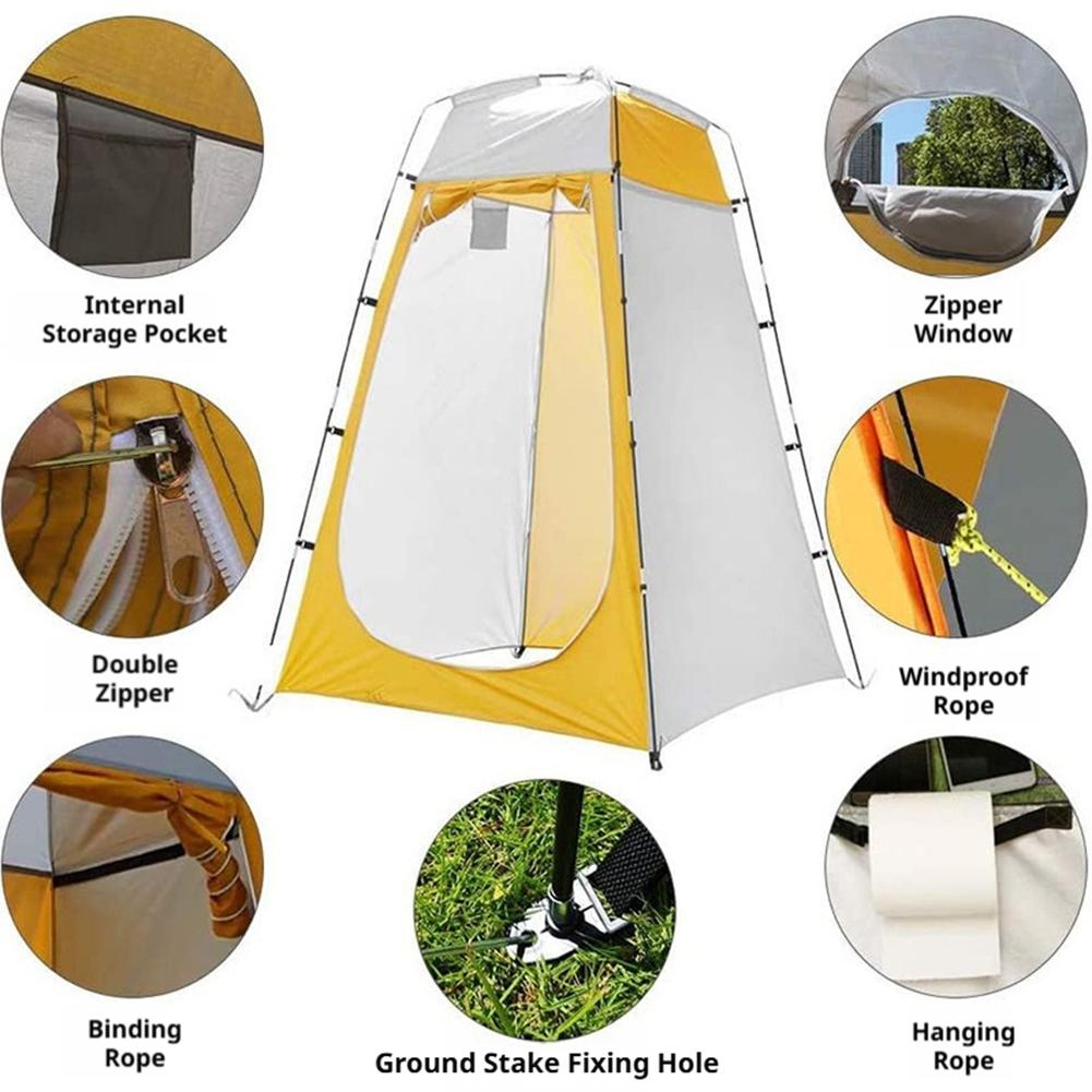 Portable Shower Tent Double La - Outdoor Camping Toilet Tent 리뷰 및 가격