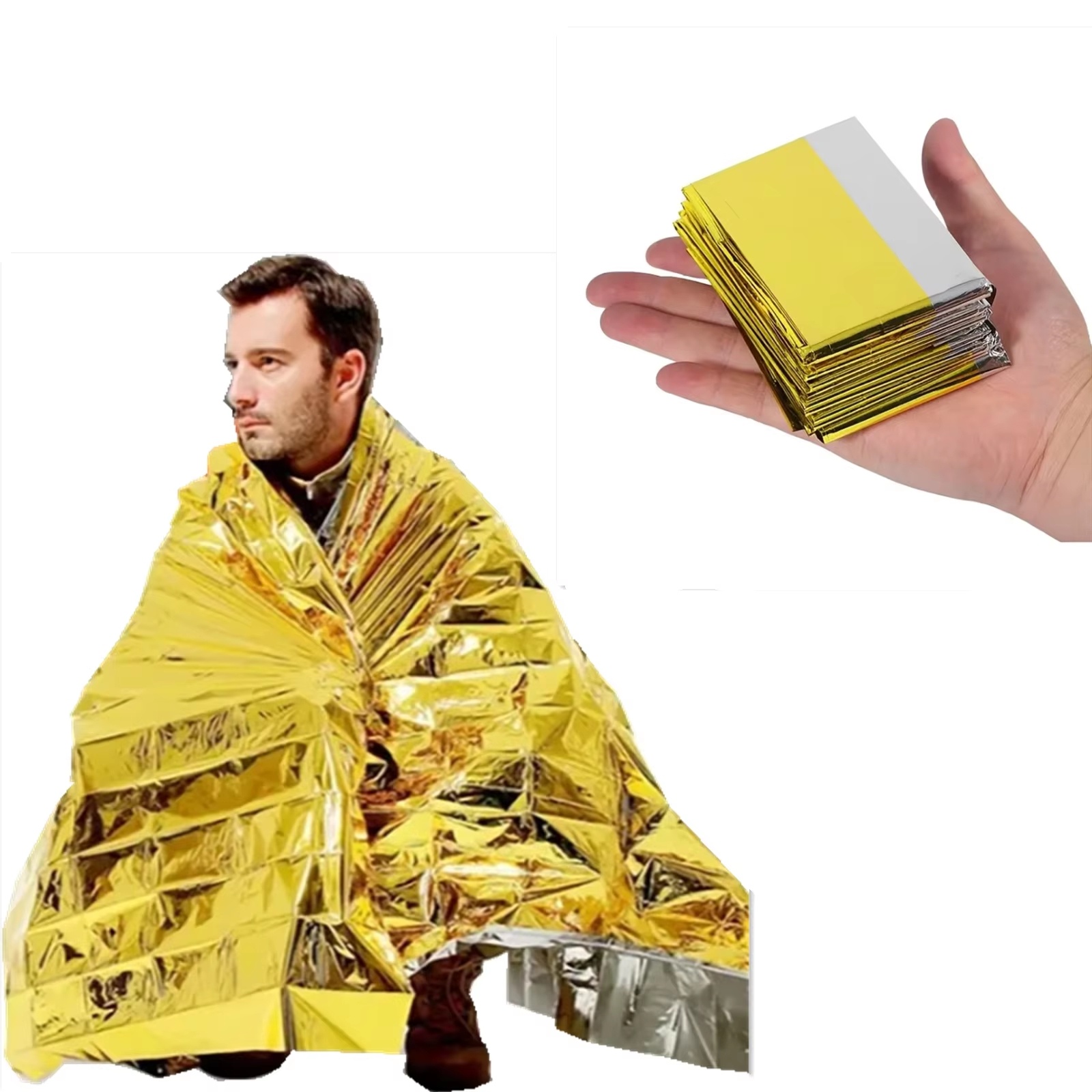 15-1Pcs Emergency Thermal Blan - Outdoor Camping Mat Waterproof 리뷰 및 가격