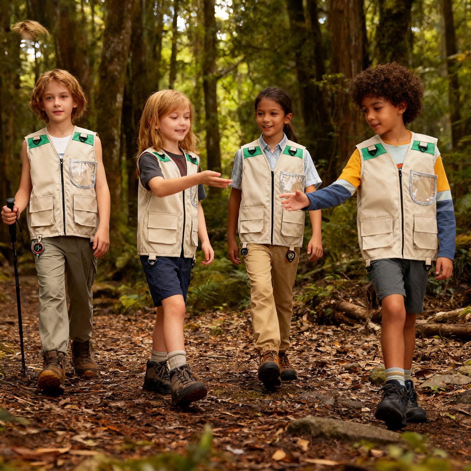 Kids Cargo Vest Sleeveless Cos - Outdoor Camping Activities For Kids 리뷰 및 가격