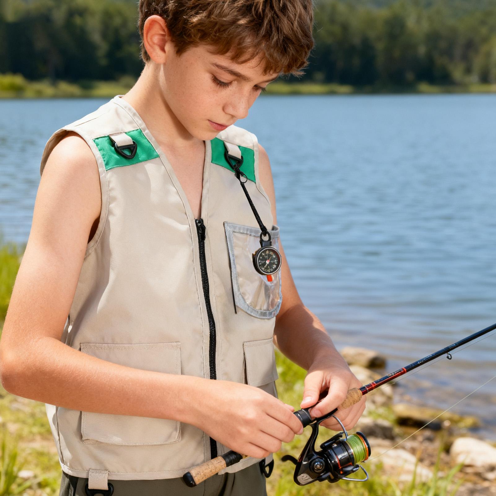 Kids Cargo Vest Sleeveless Cos - Outdoor Camping Activities For Kids 리뷰 및 가격