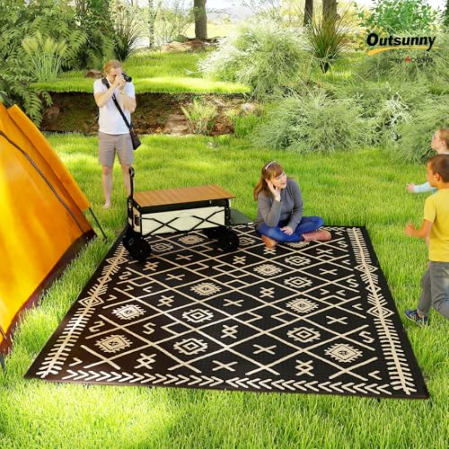 Reversible Outdoor Rug for Bac - Outdoor Camping Decke 리뷰 및 가격