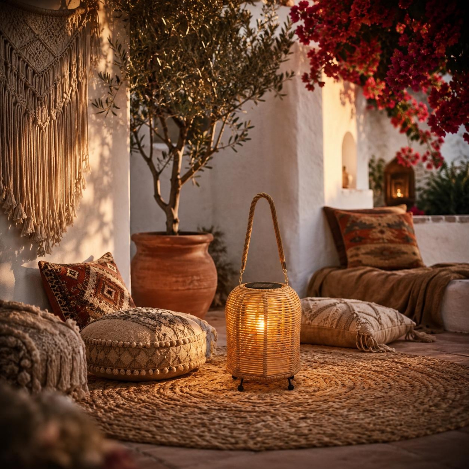 Handwoven Solar Lantern Warm L - Outdoor Camping Light Portable 리뷰 및 가격