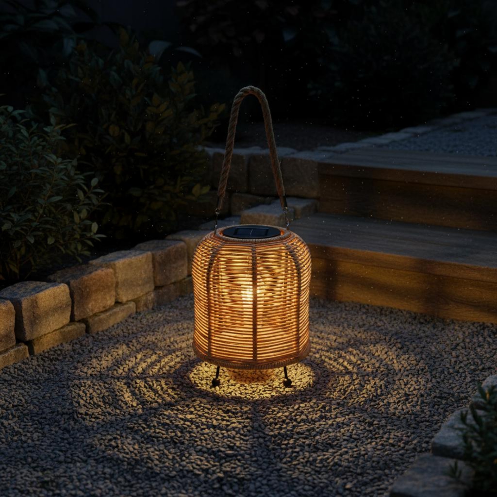 Handwoven Solar Lantern Warm L - Outdoor Camping Light Portable 리뷰 및 가격