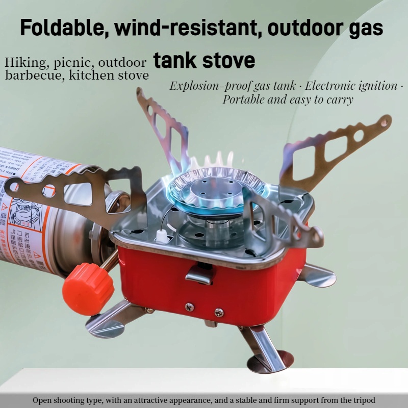 Outdoor Mini Square Stove Camp - Outdoor Gas Camping Oven 리뷰 및 가격