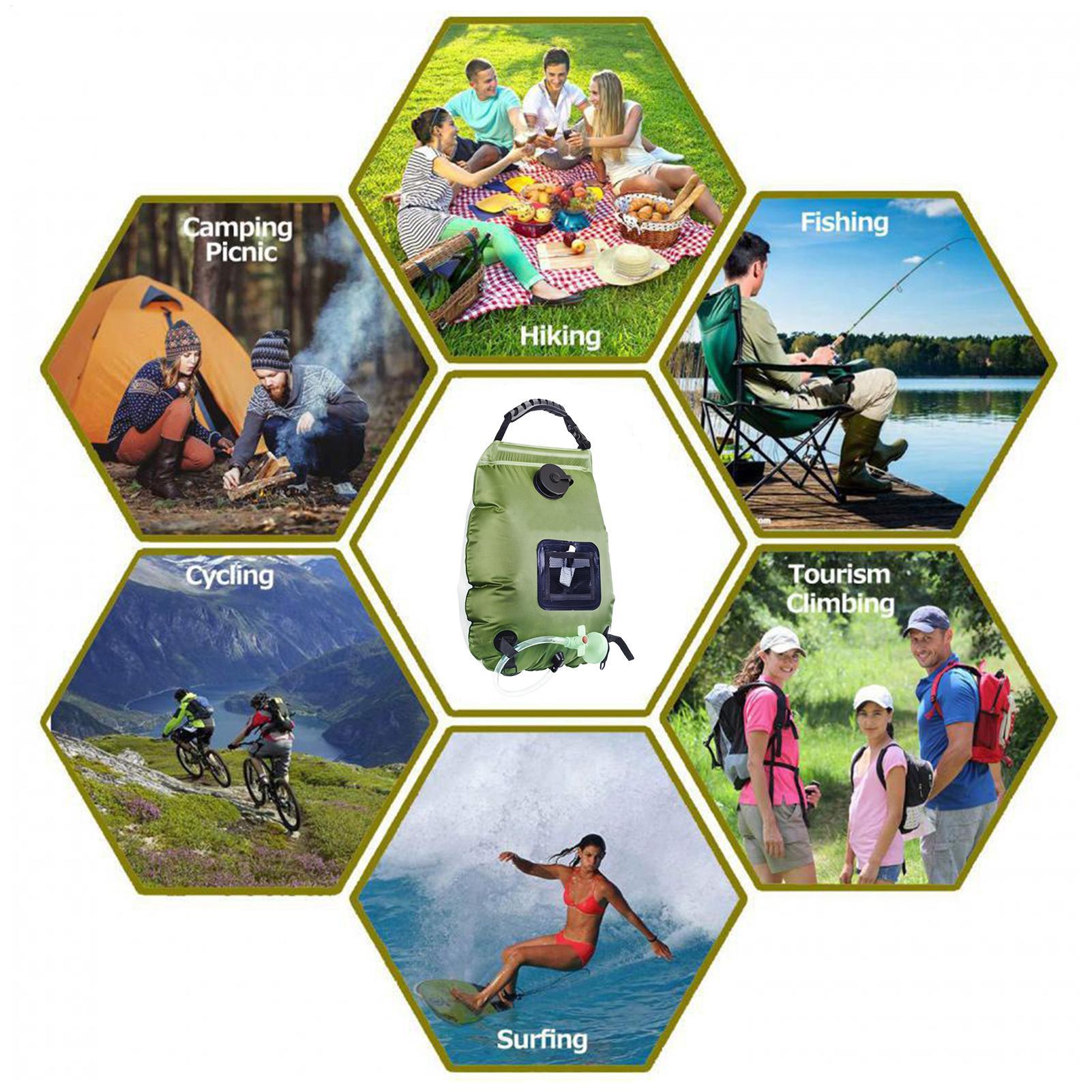 Portable Shower For Camping 5  - Outdoor Camping Set 리뷰 및 가격