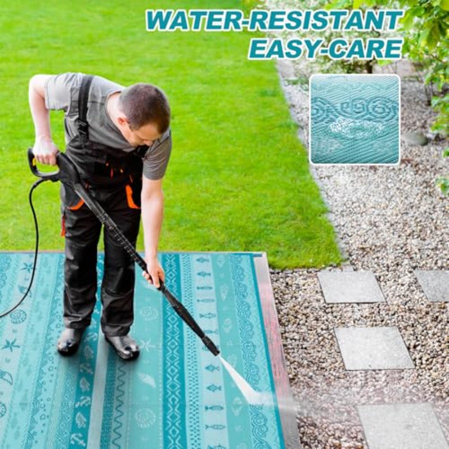 Outdoor Plastic Straw Rug for  - Outdoor Camping Decke 리뷰 및 가격