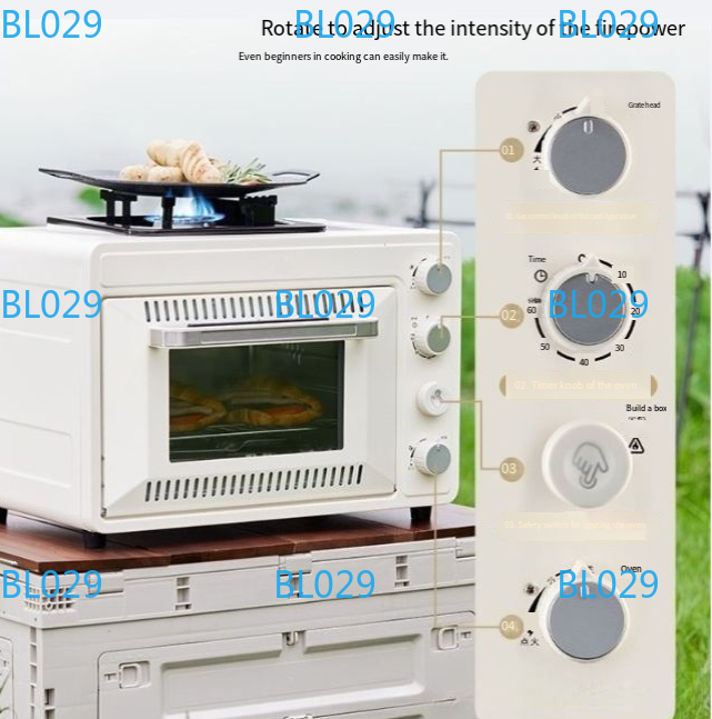 Portable small baking oven Hou - Outdoor Gas Camping Oven 리뷰 및 가격