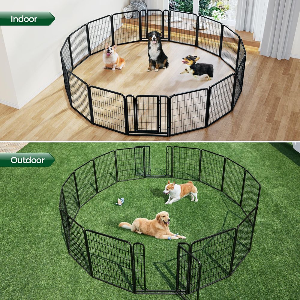 Dog Playpen Outdoor Puppy Exer - Outdoor Camping Dog Bed 리뷰 및 가격