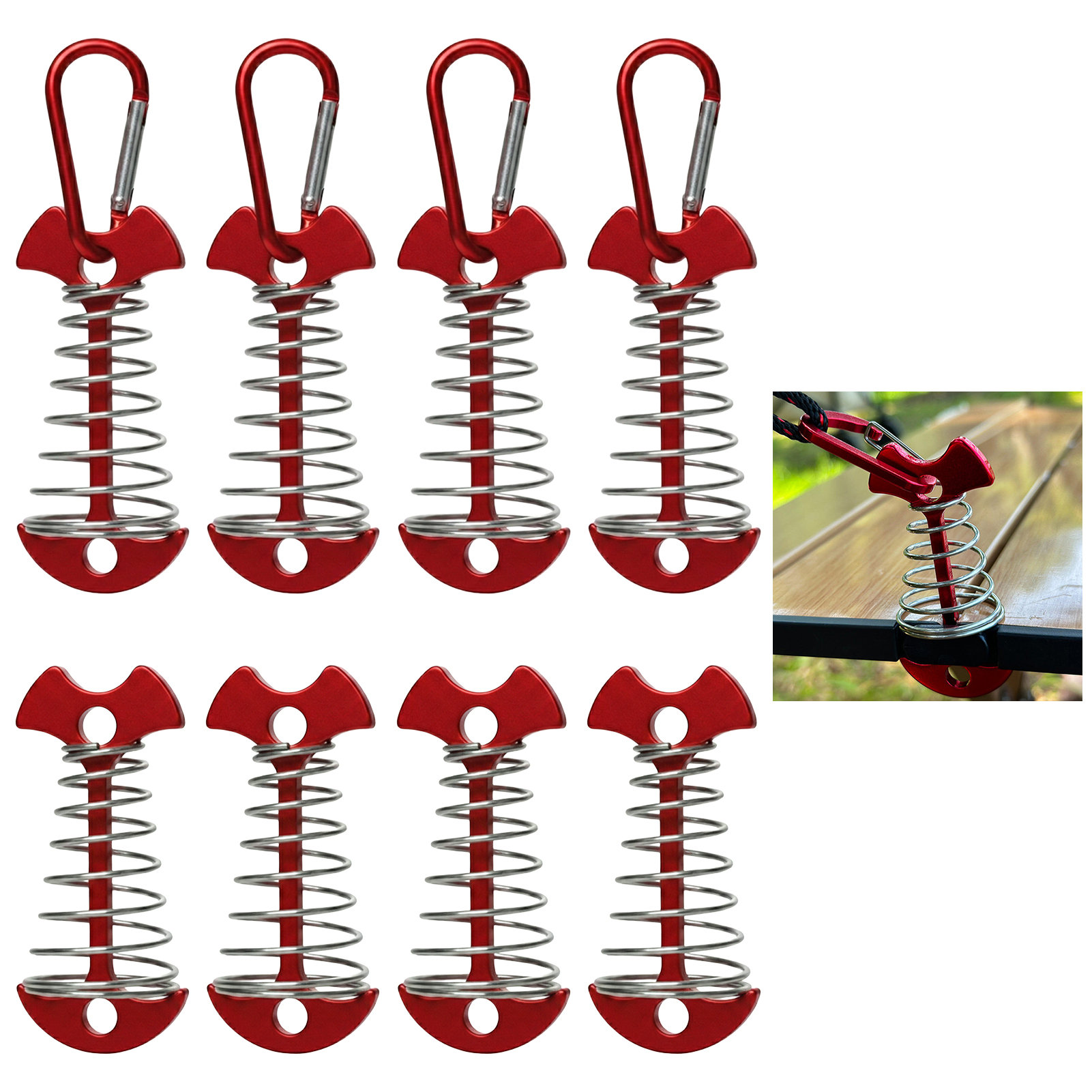8pcs Adjustable Plank Floor Sp - Outdoor Camping Decke 리뷰 및 가격
