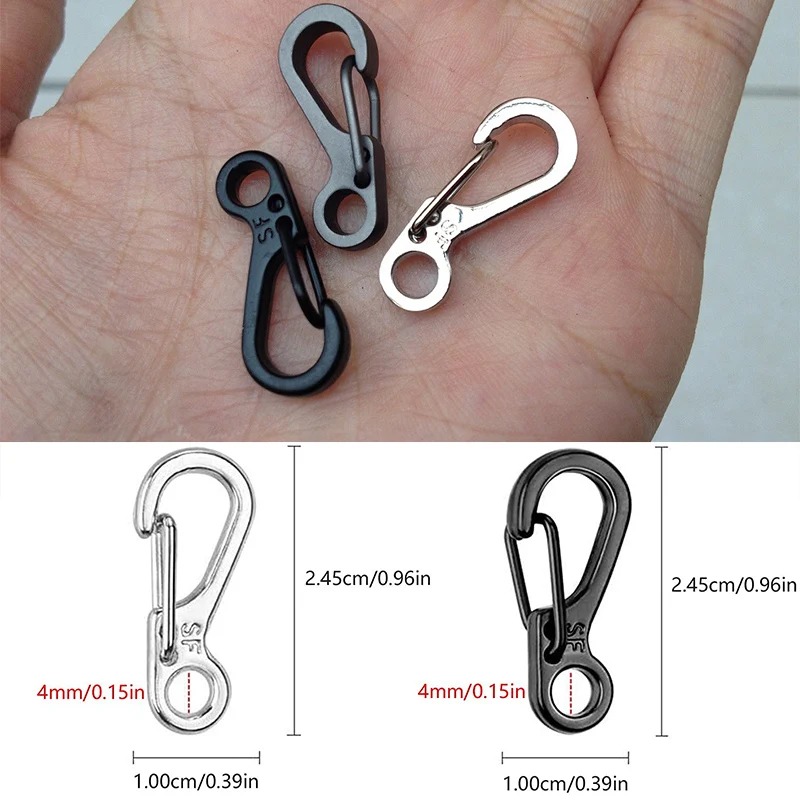 4-10Pcs Mini Spring Carabiners - Camp Utensil Set 리뷰 및 가격