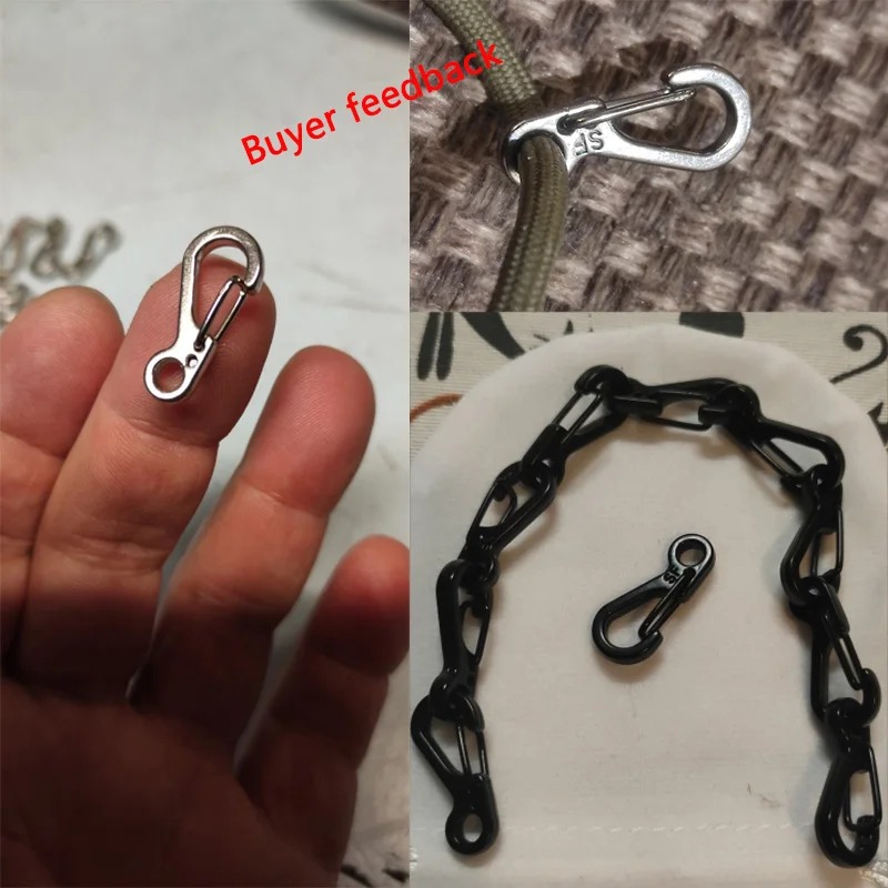 4-10Pcs Mini Spring Carabiners - Camp Utensil Set 리뷰 및 가격