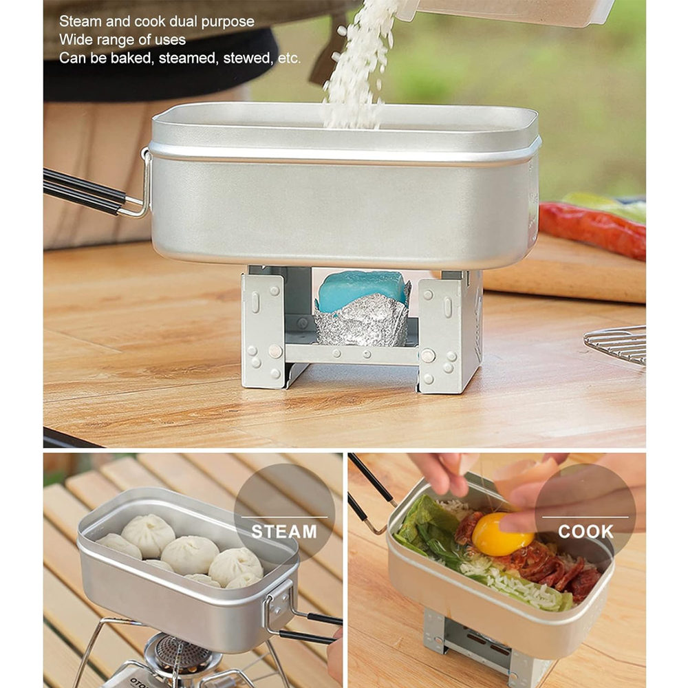 Foldable Bento Box Handle, Lun - Camp Utensil Set 리뷰 및 가격