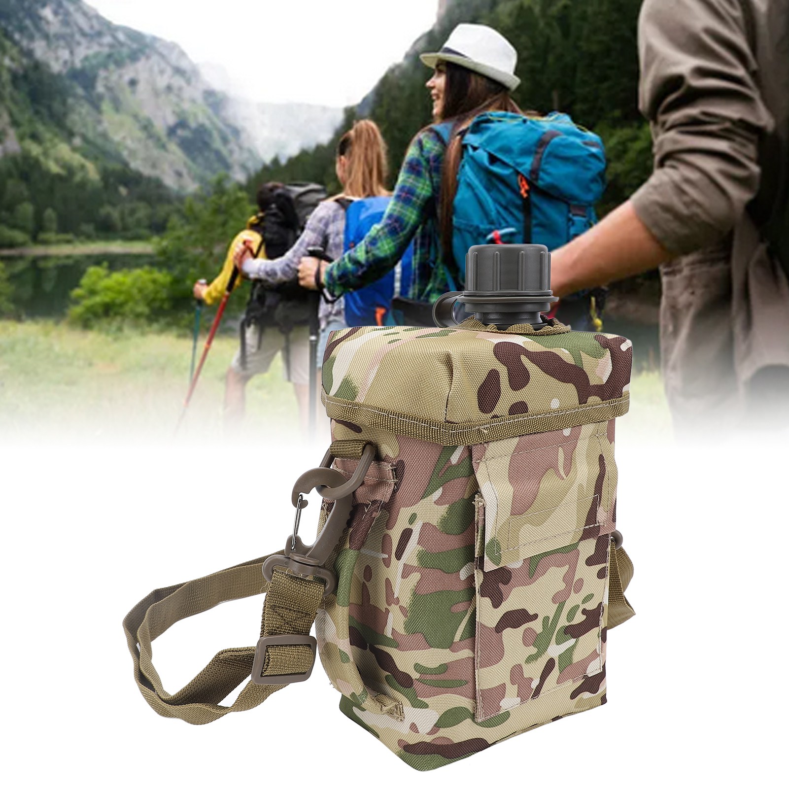 2L Water Bottle with Waist Car - Outdoor Camping Water Jug 리뷰 및 가격