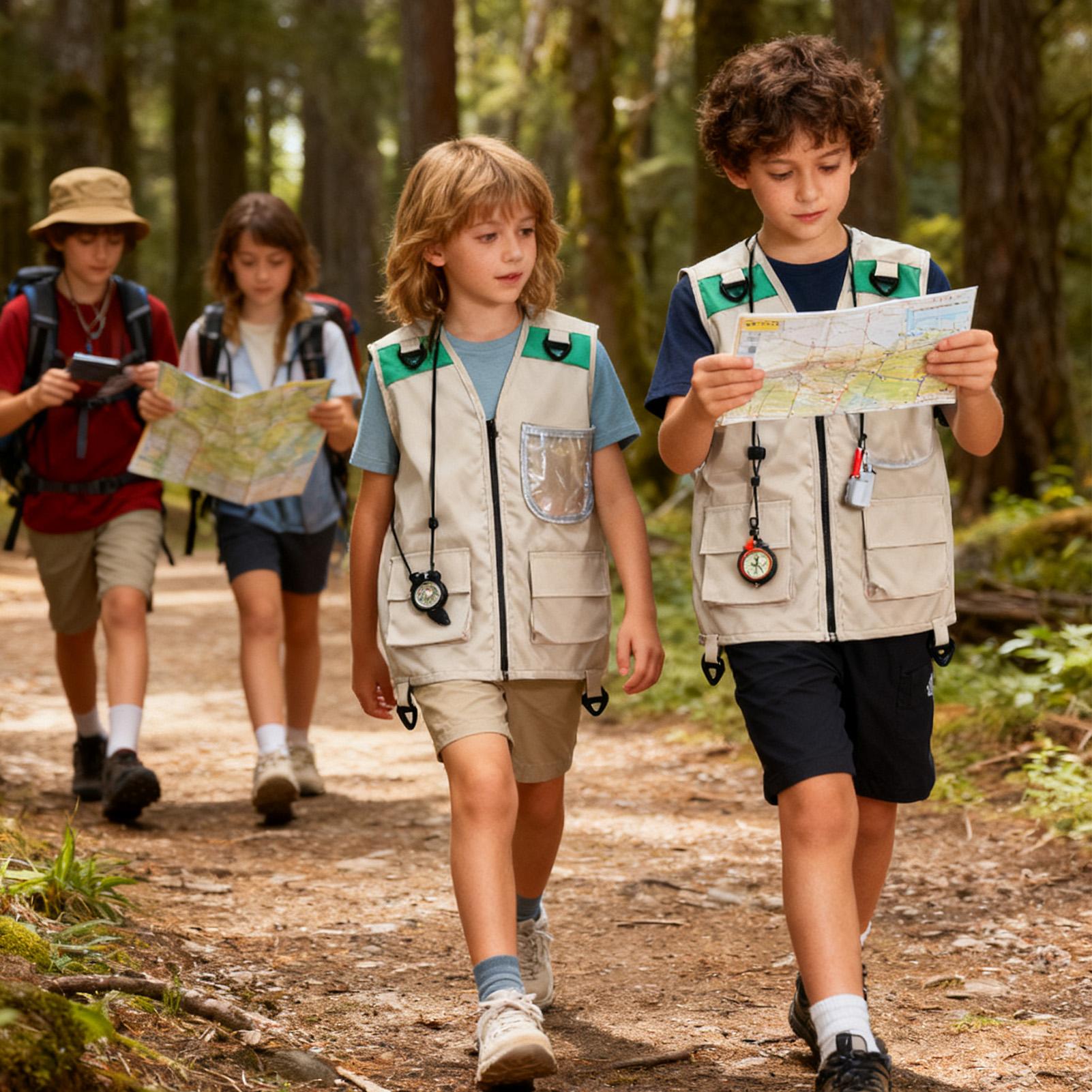Kids Fishing Vest Sleeveless C - Outdoor Camping Activities For Kids 리뷰 및 가격