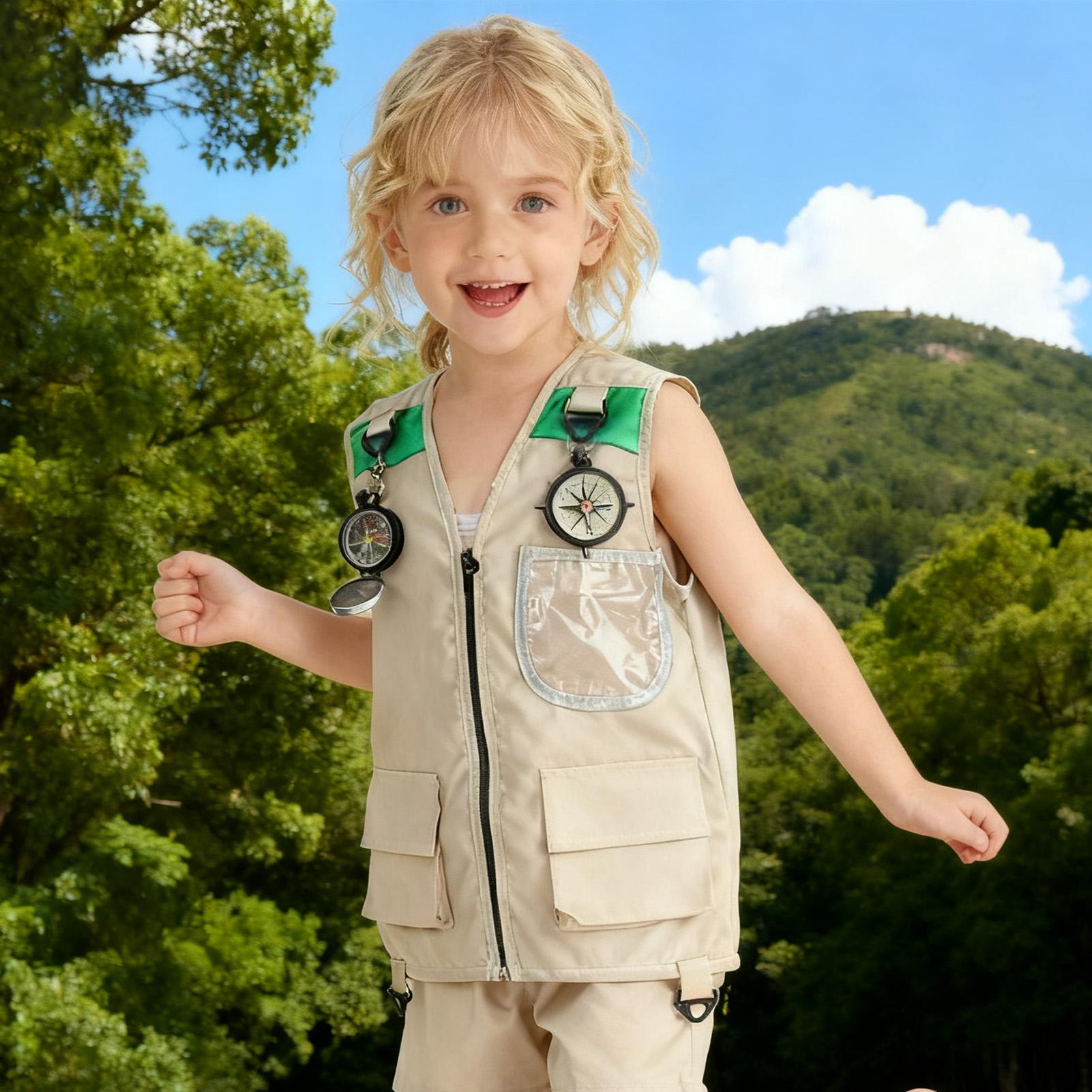 Kids Fishing Vest Sleeveless C - Outdoor Camping Activities For Kids 리뷰 및 가격
