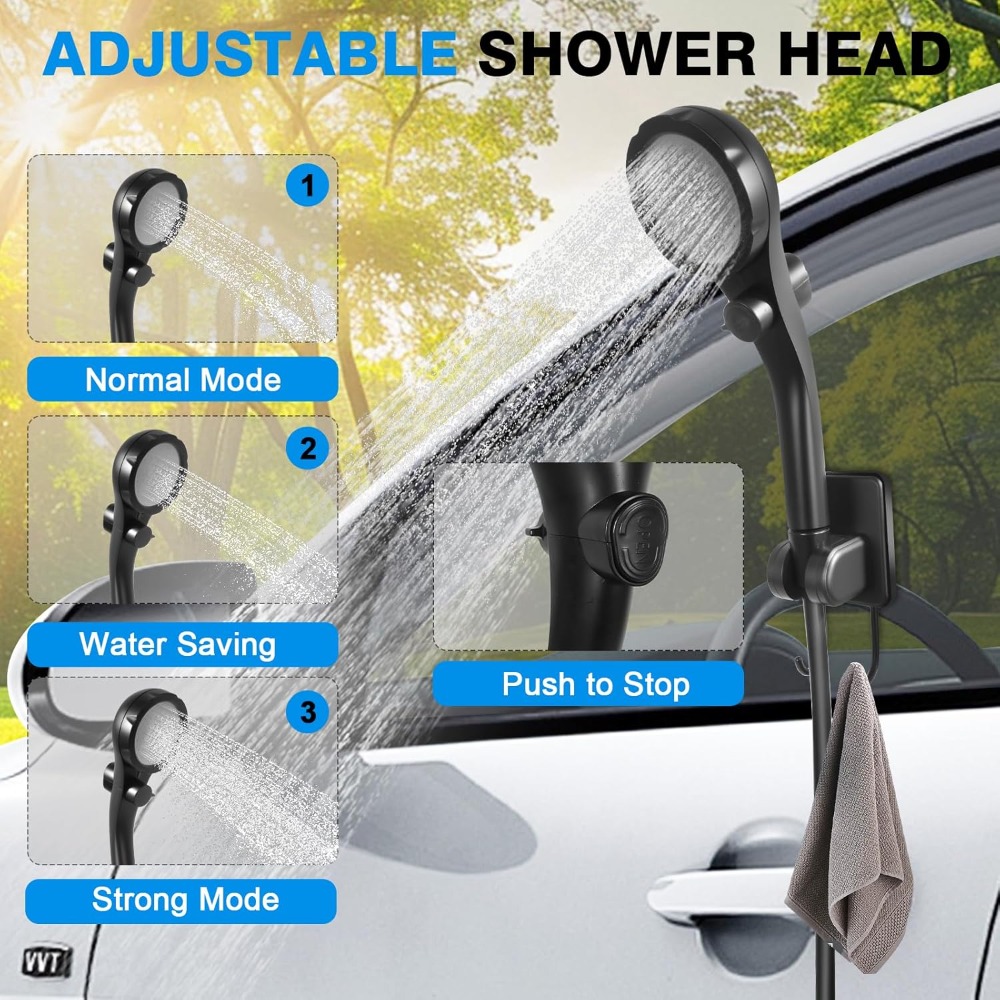 Portable Camping Shower with 5 - Outdoor Camping Water Jug 리뷰 및 가격