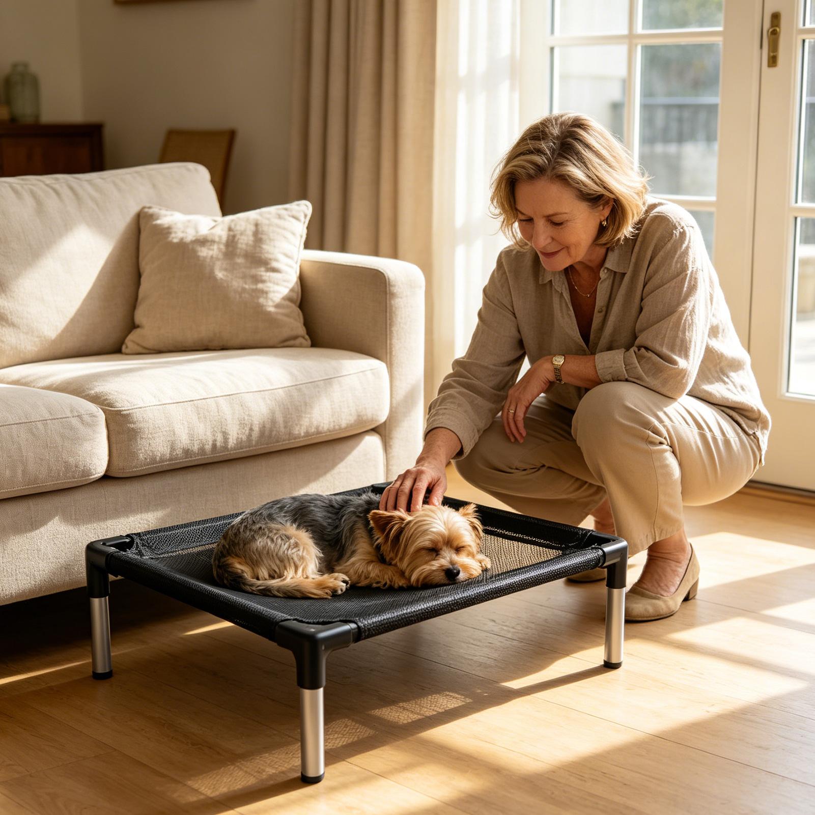 Elevated Dog Bed Breathable Me - Outdoor Camping Dog Bed 리뷰 및 가격