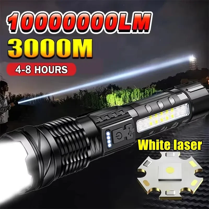 Powerful LED Flashlight Batter - Outdoor Camping Glamping 리뷰 및 가격