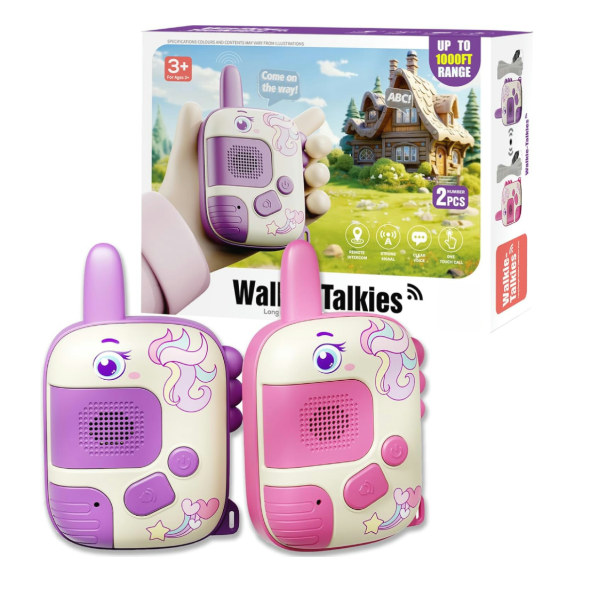 2PCS Walkie Talkie Toys for Ki - Outdoor Camping Activities For Kids 리뷰 및 가격