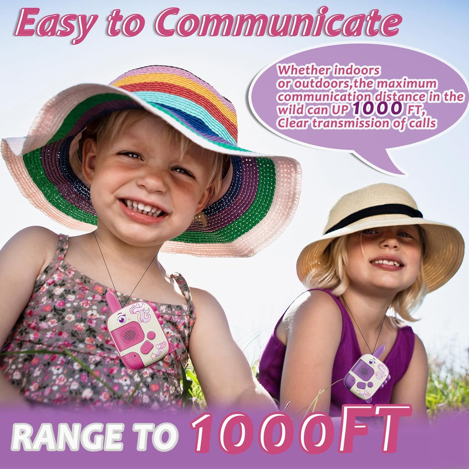 2PCS Walkie Talkie Toys for Ki - Outdoor Camping Activities For Kids 리뷰 및 가격