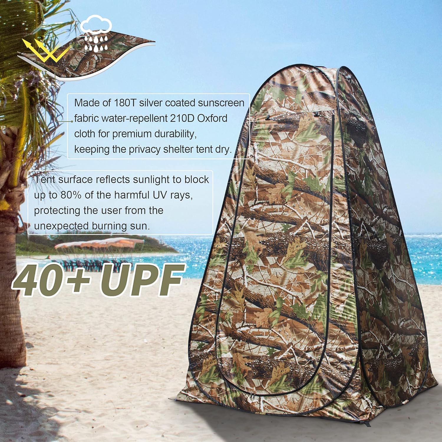 Pop Up Privacy Shower Tent - P - Outdoor Camping Toilet Tent 리뷰 및 가격